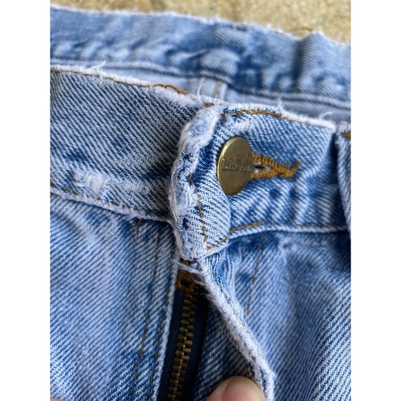 Vintage 90’s LL Bean Distressed Stained Jeans - Picture 5 of 16